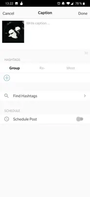 Preview - Plan your Instagram android App screenshot 3