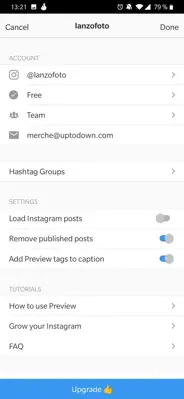 Preview - Plan your Instagram android App screenshot 4